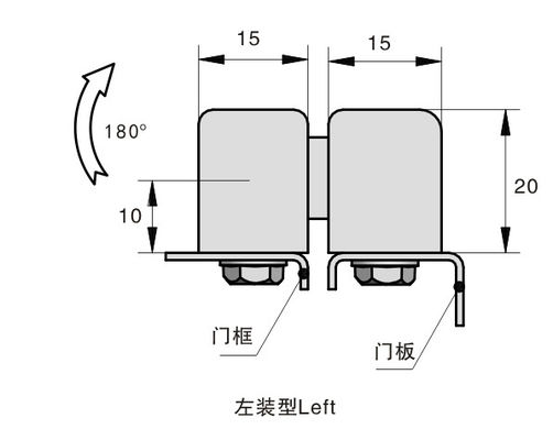 Zinc Die Cast Lockable Door Hinge Custom Zinc Alloy Heavy Duty Gate Hinges