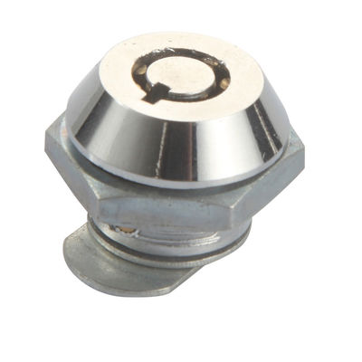 Height 9mm Cabinet Box Lock Cylinder Cam Zinc Alloy Drawer Lock