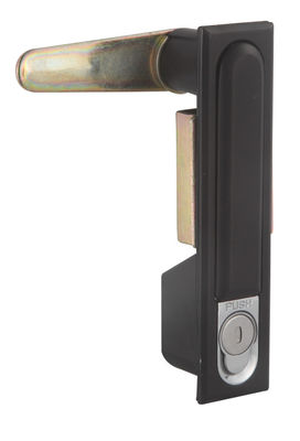 Panel Electrical Cabinet Door Lock Zinc Alloy Black Latch ISO Certificate