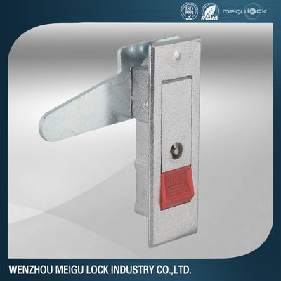 Plastic Electrical Cabinet Door Lock Industrial White Push Button Panel Lock