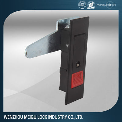 Plastic Electrical Cabinet Door Lock Industrial White Push Button Panel Lock
