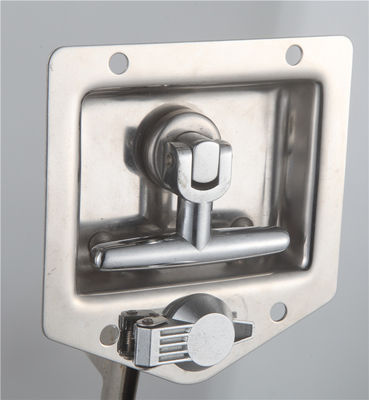 Recessed Folding T Handle Tool Box Locks Chrome Surface Cabinet Panel Lock