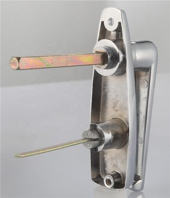 Safety Protect Garage Door Handle Lock Silver Steel Cabinet Lock
